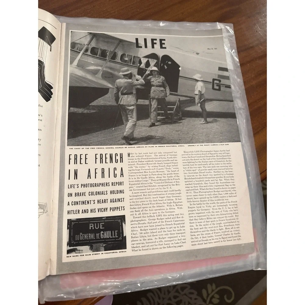 LIFE Magazine May 26 1941 WWII Battle of Britain Balkans Hitler‎ Army Nurse